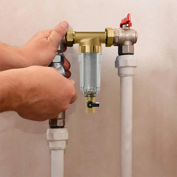 PureHome Well Spin-Down Sediment Pre-FIlter for Well Water - Image 2