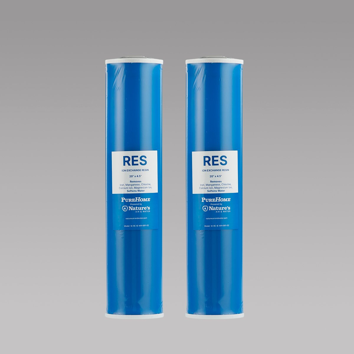 20" x 4 ½" RES Ion Exchange Resin Filter Bundle